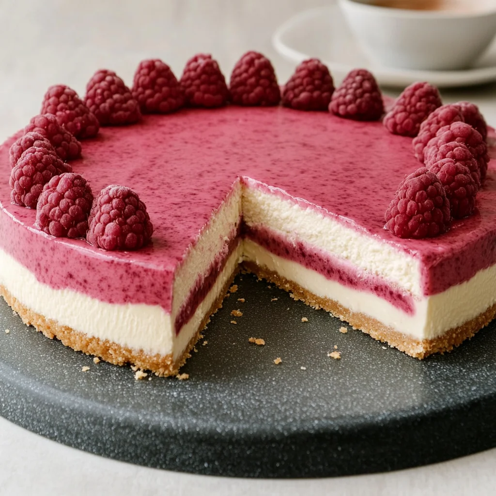 Himbeer-Frischkäse-Torte: Ein einfaches Rezept für den perfekten Genuss