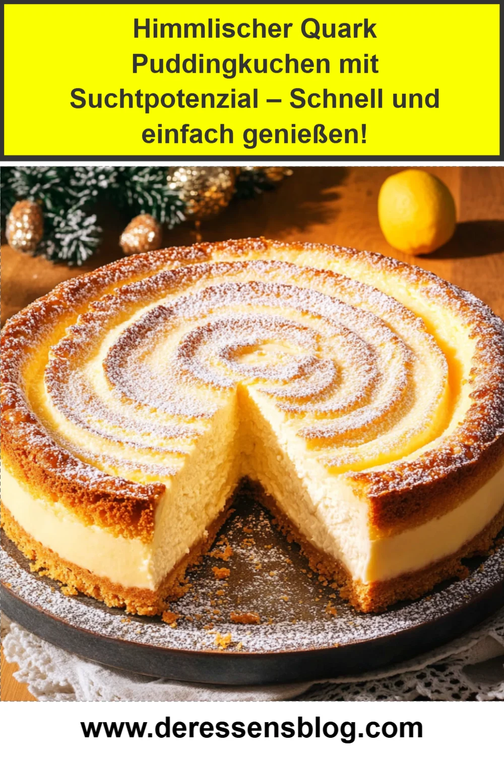 Himmlischer Quark Puddingkuchen mit Suchtpotenzial – Schnell und einfach genießen!