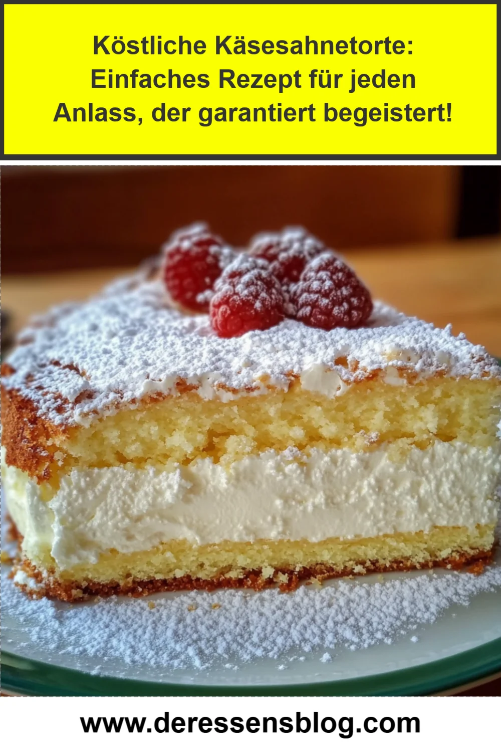 Köstliche Käsesahnetorte: Einfaches Rezept für jeden Anlass, der garantiert begeistert!