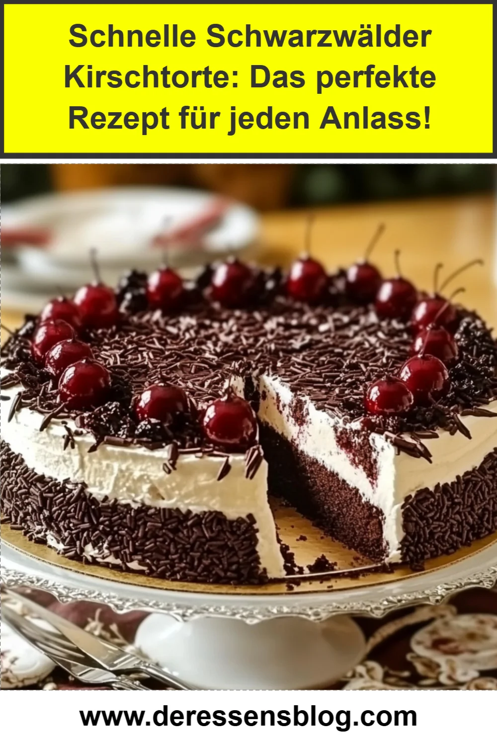 Schnelle Schwarzwälder Kirschtorte: Das perfekte Rezept für jeden Anlass!