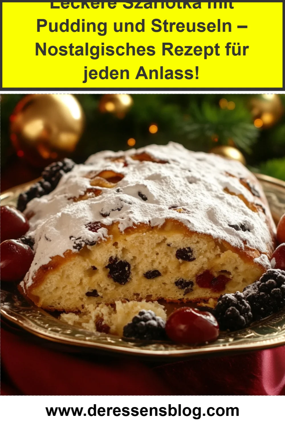 Leckere Szarlotka mit Pudding und Streuseln – Nostalgisches Rezept für jeden Anlass!