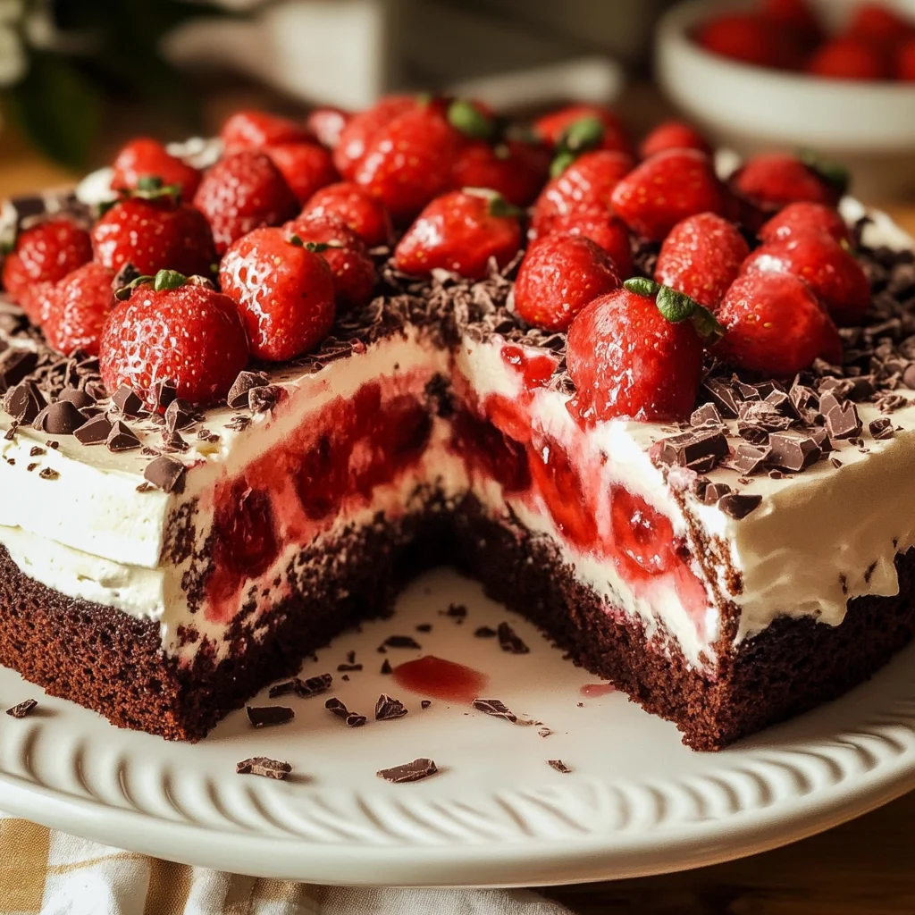 Verführerische Erdbeer-Schokoladen-Torte: Ein einfaches Rezept für jeden Anlass