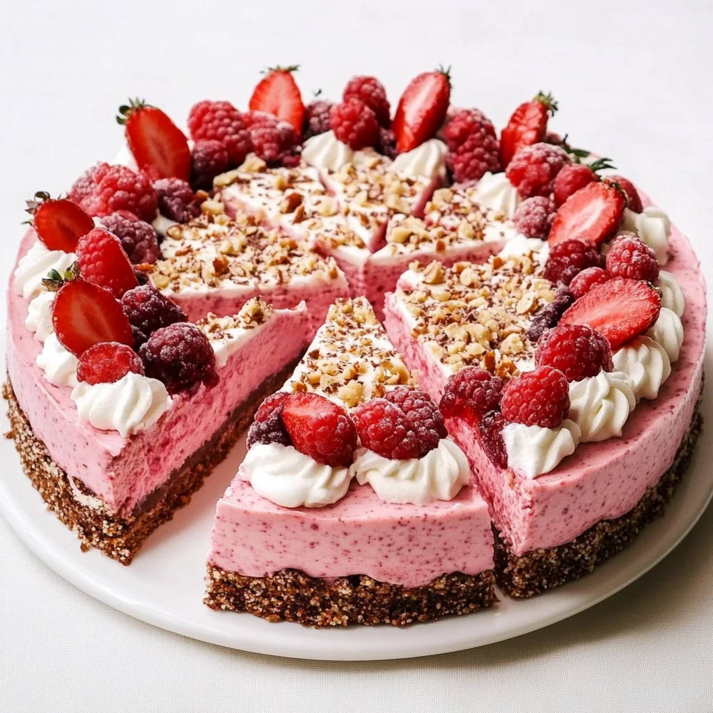 Verführerische Erdbeer Yogurette Torte mit Nussboden – Einfaches Rezept für jeden Anlass