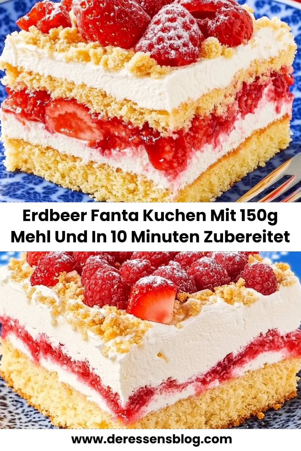 Der perfekte Erdbeer Fanta Kuchen in 10 Minuten: Schnell, einfach und unwiderstehlich lecker!