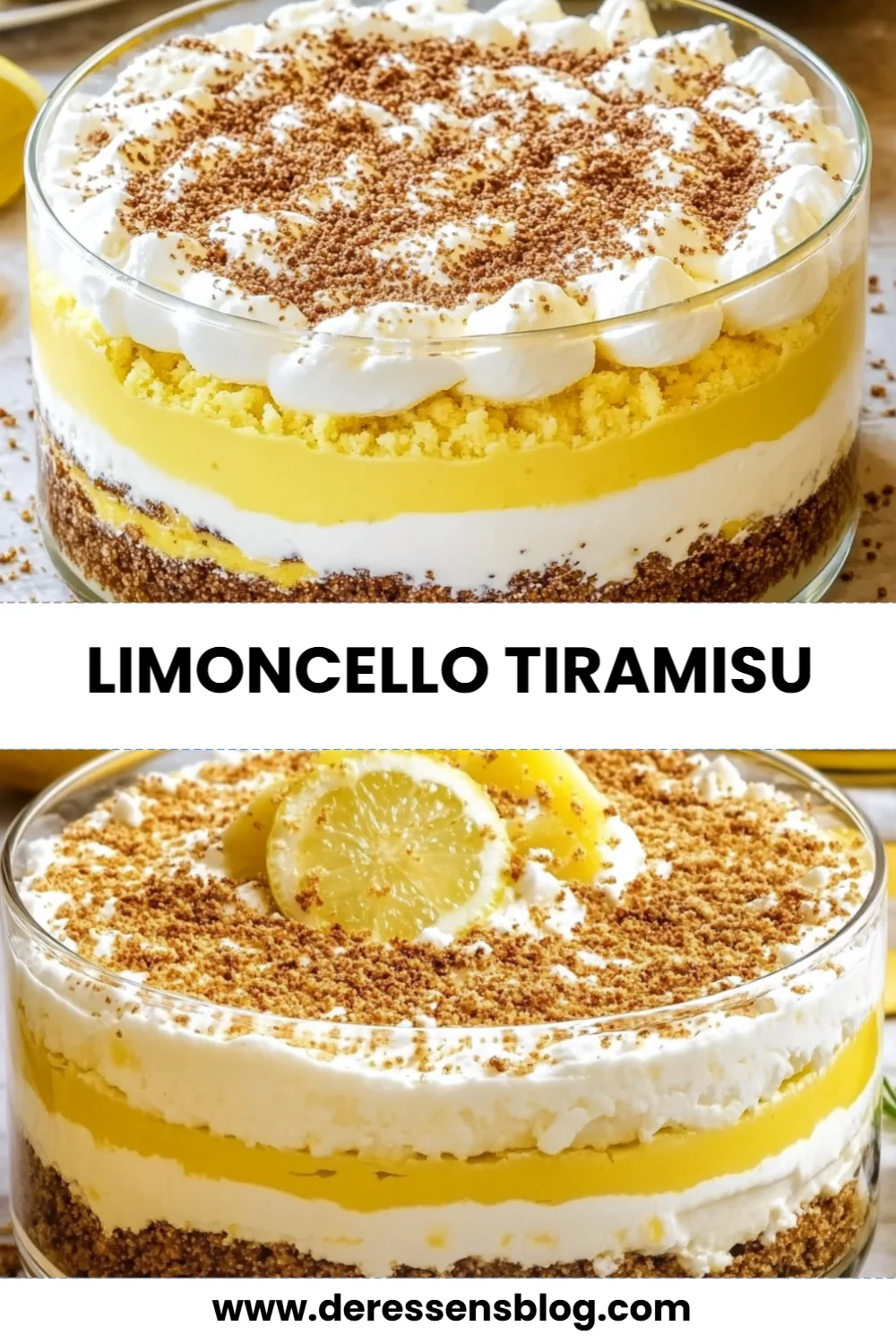 Erfrischendes Limoncello Tiramisu – Das perfekte italienische Dessert für deinen Gartenabend!