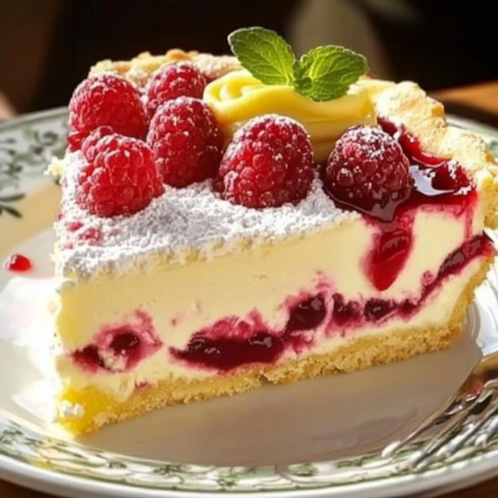 Himbeer Käsekuchen mit Pudding – Der perfekte Genuss für jede Feier!