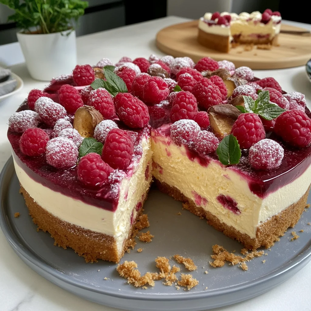 Himbeer-Mascarpone-Kuchen: Schnelles Rezept für den perfekten Genuss!