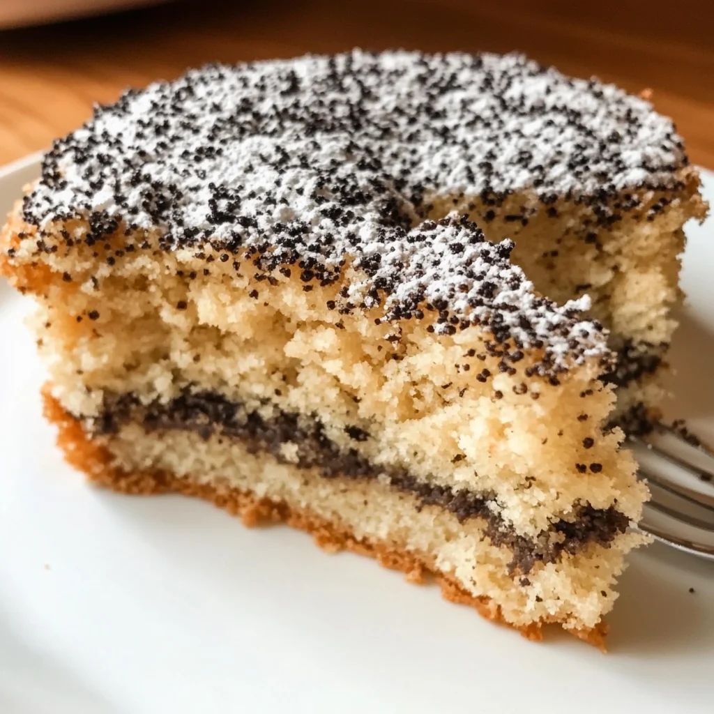 Saftiger Mohnkuchen: Ein traditionelles Rezept für dein Zuhause