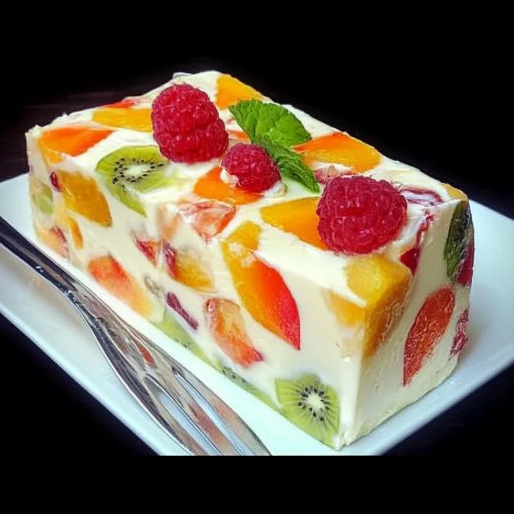 Schnelles Dessert aus Milch und Obst in 5 Minuten - ohne Gelatine und kinderleicht zubereitet!
