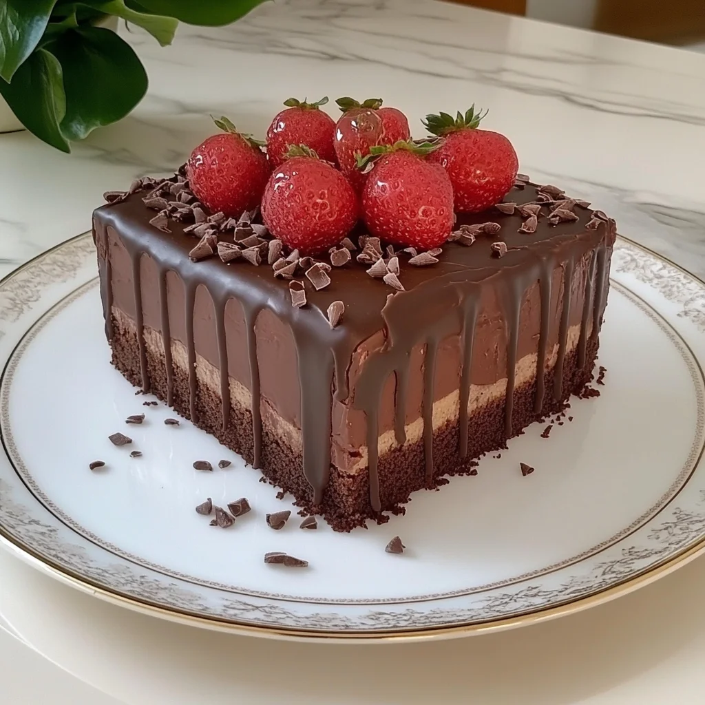 Unwiderstehliche Schokoladen-Erdbeer-Trüffeltorte für jeden Anlass selbstgemacht
