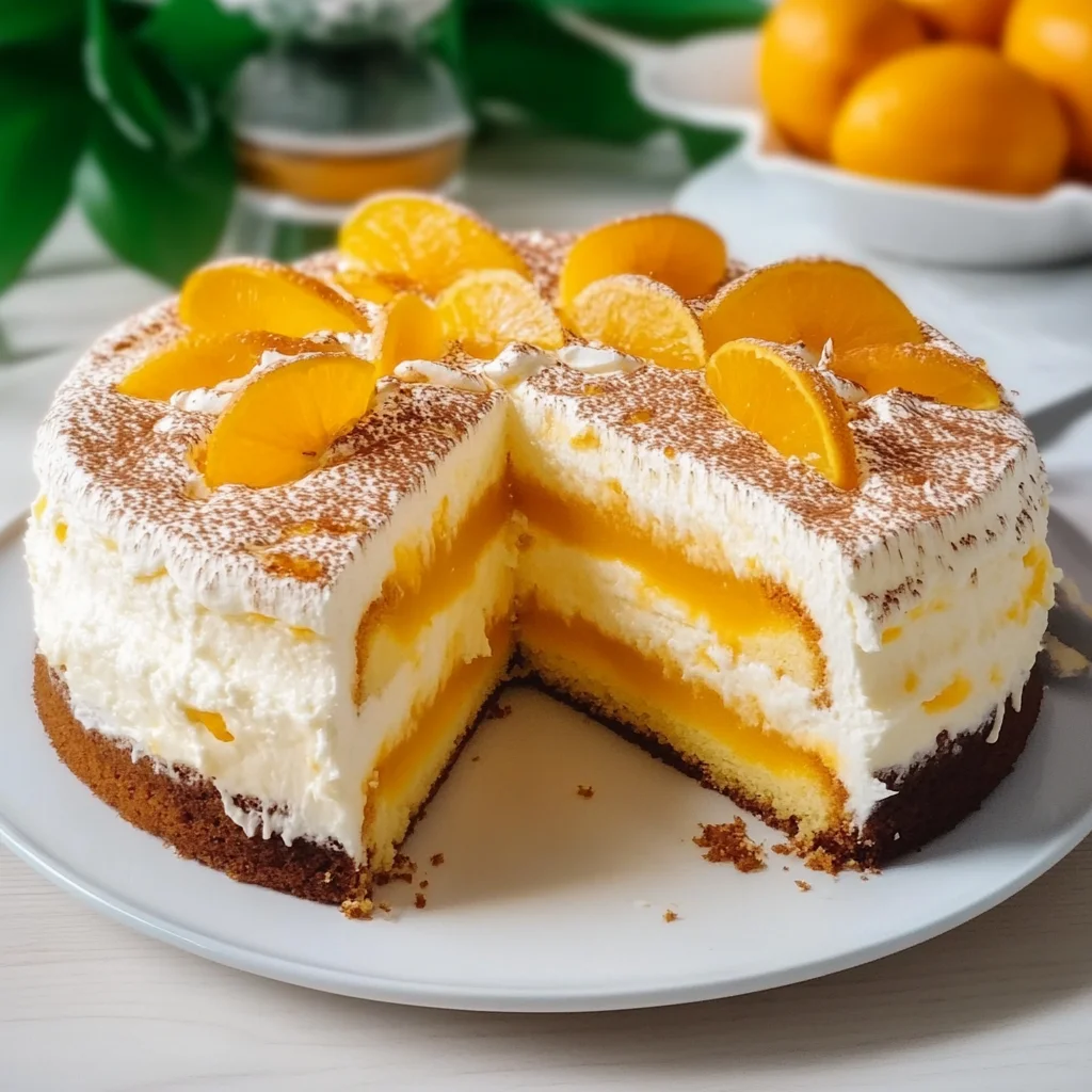Verführerische Pfirsichtorte für den perfekten Sommergenuss