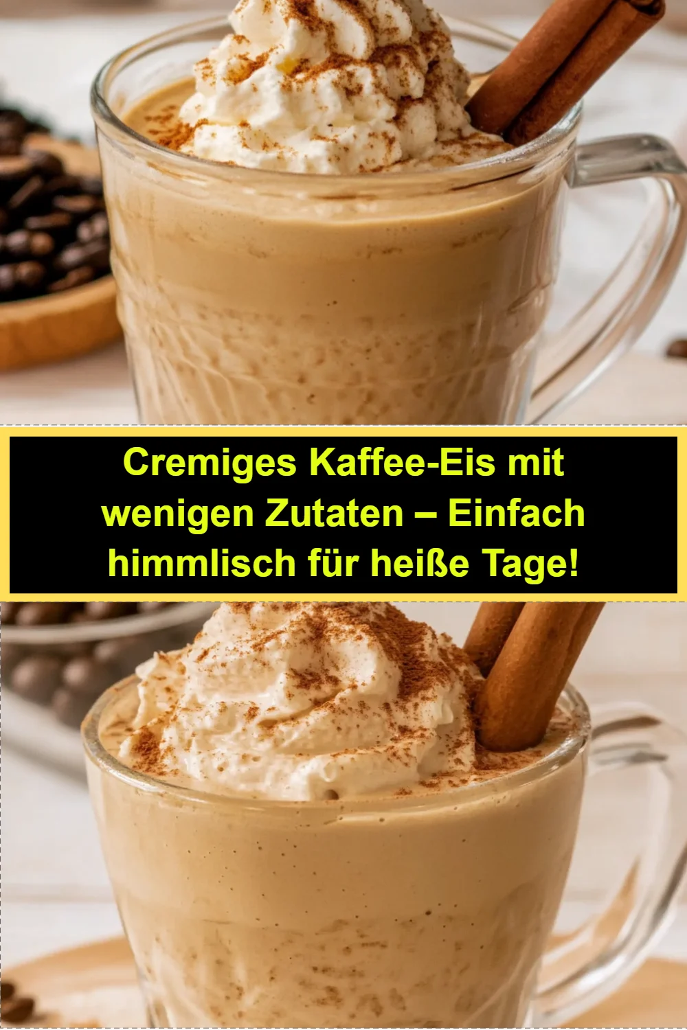 Cremiges Kaffee-Eis mit wenigen Zutaten – Einfach himmlisch für heiße Tage!