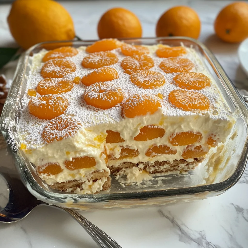 Das köstliche Mandarinen-Tiramisu: Ein fruchtiger Genuss für jeden Anlass