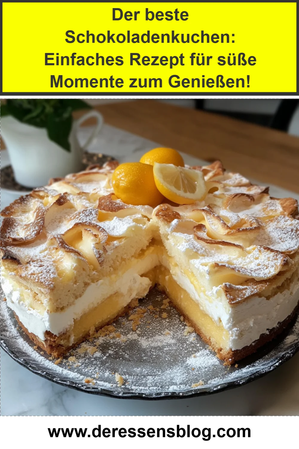 Der beste Schokoladenkuchen: Einfaches Rezept für süße Momente zum Genießen!