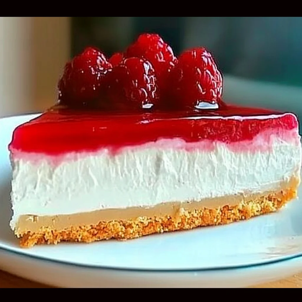 Erfrischende Philadelphiatorte mit Himbeeren - Einfach und schnell zubereitet!