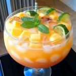 Erfrischender Ananas-Zitronen-Punsch für heiße Sommertage – einfach und köstlich!