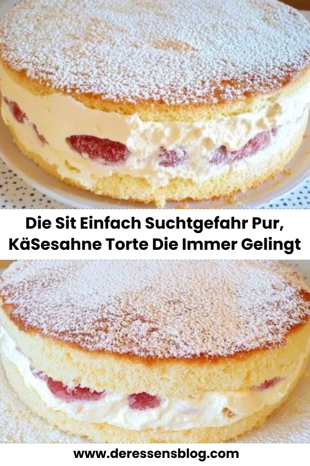 Käsesahne Torte – Ein unwiderstehliches Rezept, das immer gelingt und süchtig macht!