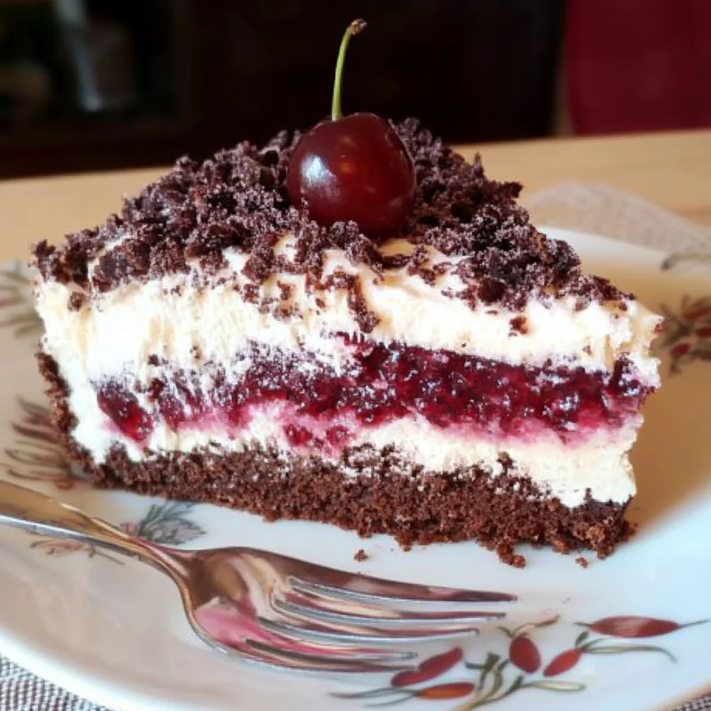 Stracciatella Kirsch Torte mit 1 Glas Kirschen – Einfaches Rezept für ein himmlisches Dessert