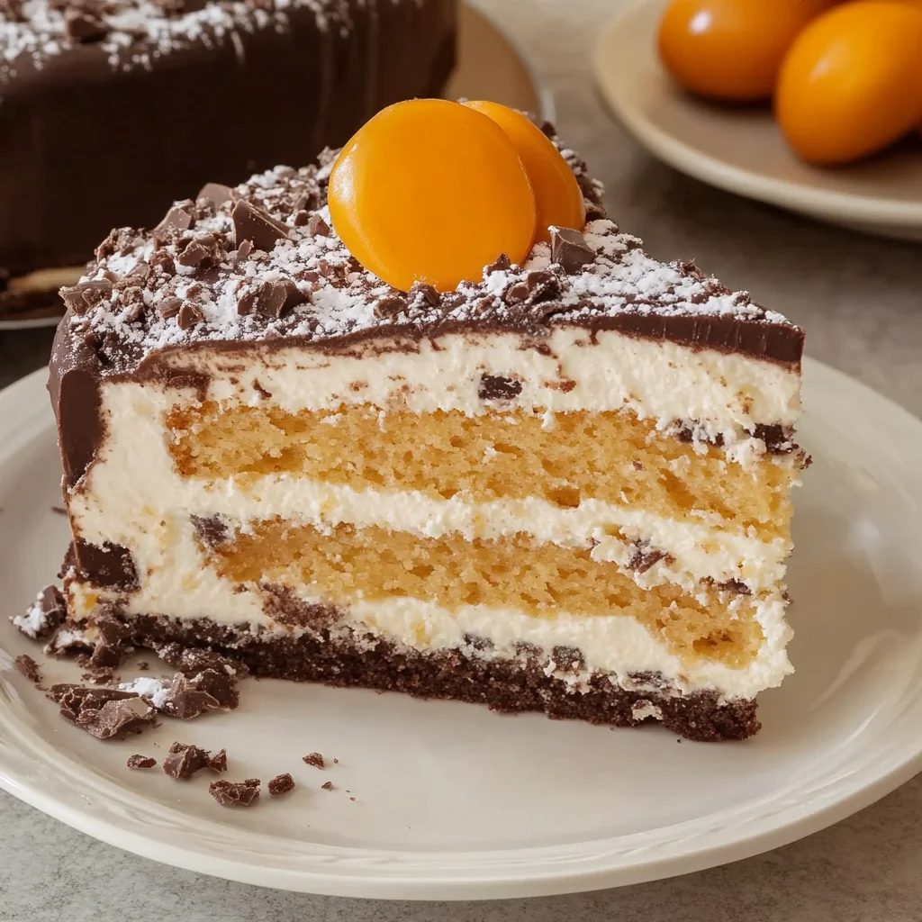 Unwiderstehliche Schoko-Kuss-Pfirsich-Torte: Ein himmlisches Rezept für jeden Anlass!